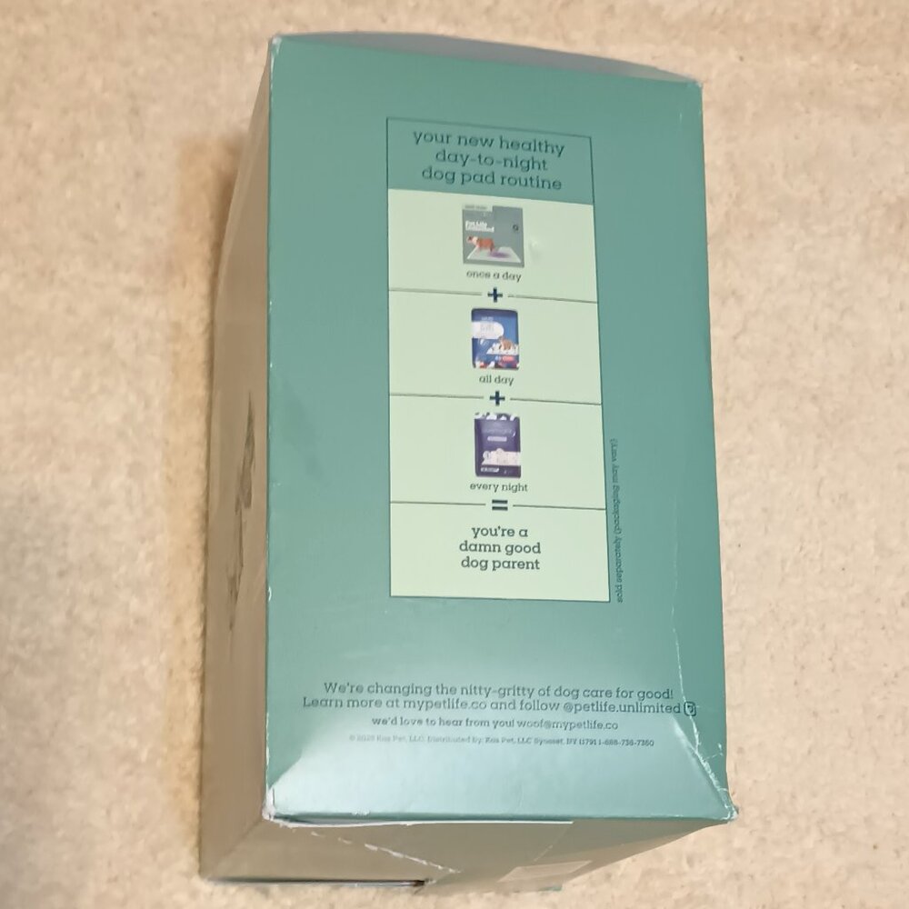 Pet Life Unlimited Health Tracker 20 Unscented Dog Pee Pads, Large: 22" x 22" - Picture 13 of 16